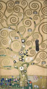 Der Stoclet-Fries, Detail: Baum des Lebens, ca. 1905-09 (Detail) von Gustav Klimt