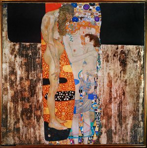 Die drei Lebensalter des Mannes von Gustav Klimt