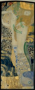 Wasserschlangen von Gustav Klimt