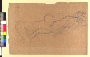 Zwei Frauenakte von Gustav Klimt