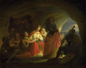 Prinz Buris, Liden Kirsten, Schöne Hulfrid und Stolze Ingefrid gefangen von Ulf Schwarzbart