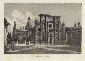 Certosa di Pavia von Gustave Bauernfeind