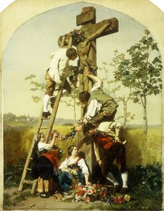 Das Heiligtum schmücken, 1854
