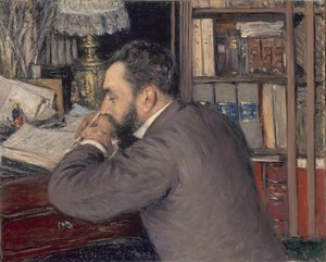 Henri Cordier 1849-1925 von Gustave Caillebotte