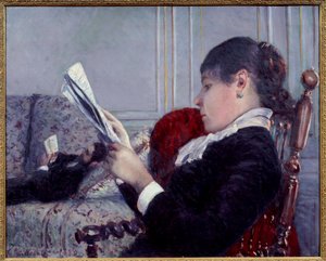 Interieur, der Leser