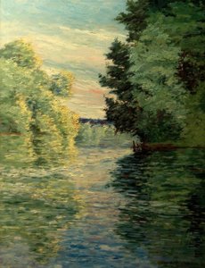 Der kleine Arm der Seine bei Argenteuil