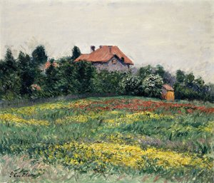 Normandie Landschaft, 1884 von Gustave Caillebotte