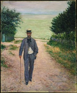 Spaziergänger am Meer; Promeneur au Bord de la Mer, 1885