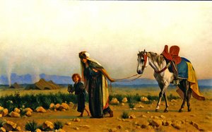 Die Rückkehr von Gustave Clarence Rodolphe Boulanger