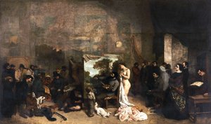 Das Atelier des Künstlers