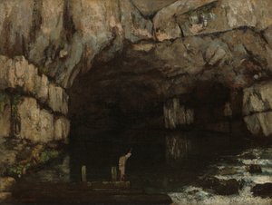 Die Grotte von Loue, 1864