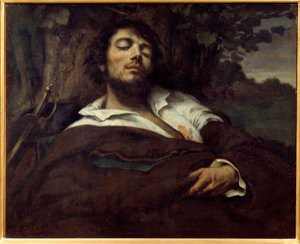 Der Mann wäscht von Gustave Courbet