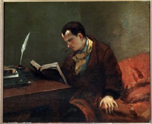 Porträt des Dichters Charles Baudelaire