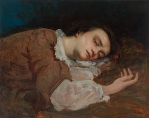 Studie für Les Demoiselles des bords de la Seine, 1856