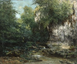 Die Ufer eines Baches