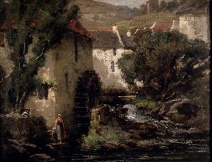 Wassermühle, 19. Jahrhundert