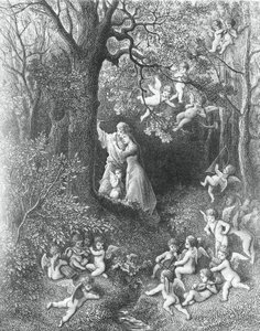 Angelica und Medoro, aus Der Wahnsinn des Orlando