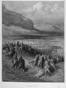 Schlacht von Antiochia während des Ersten Kreuzzugs von Gustave Doré von Gustave Dore