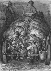 Brauereiwagen, 1872 von Gustave Dore