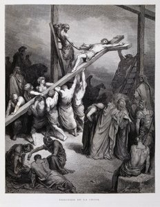 Christus gekreuzigt, Illustration aus der Dore-Bibel