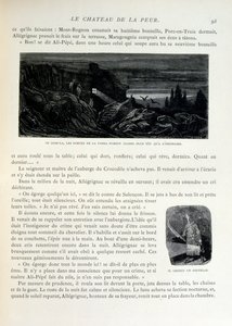 Croque-Mitaine; Illustration von 1863, von Gustave Doré (1832-1883); französischer Künstler, Drucker, Illustrator. Croque-Mitaine (Der Bögemann) ein bösartiger Charakter, der Kindern vorgestellt wird, um sie zu erschrecken und sie so weiser zu machen.