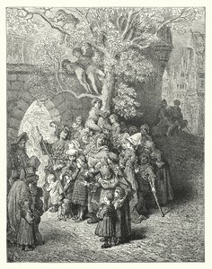 Gustave Doré Illustration für Coleridges Rime of the Ancient Mariner