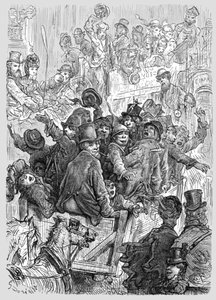 Heimkehr von den Hampton Court Rennen von Gustave Dore