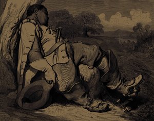 Der kleine Däumling, Gravur von Gustave Doré