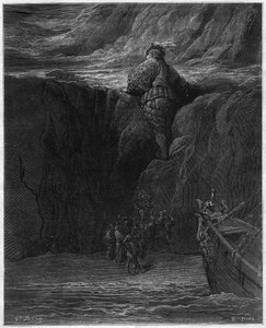 Illustration von Gustave Doré (1832-1883) für „Pantagruel“ von François Rabelais (1483-1553). Jahre 1870 von Gustave Dore