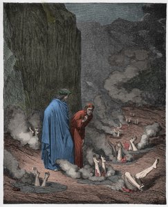 Inferno, Gesang 19: Dante tadelt Papst Nikolaus III.