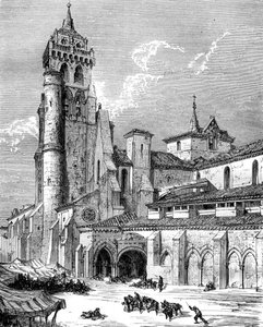 Monasterio de las Huelgas, Burgos, Spanien, 19. Jahrhundert