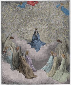 Paradiso, Gesang 31: Die Himmelskönigin von Gustave Dore