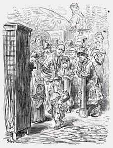Punch und Judy, 1872 von Gustave Dore
