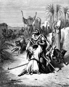 Rückkehr des verlorenen Sohnes, 1865-1866 von Gustave Dore