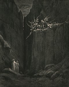 Kaum hatten seine Füße den untersten Teil des Bettes erreicht, ca. 1890 von Gustave Dore