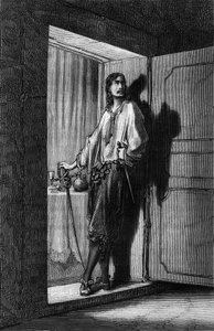 Sigognac, Illustration von Gustave Doré für das Buch 