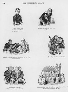 Humorvolle und groteske Skizzen von Gustave Doré