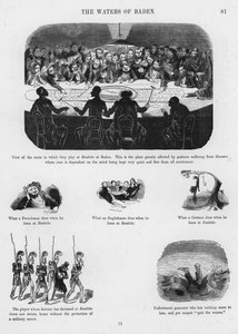 Humorvolle und groteske Skizzen von Gustave Doré (Gravur)