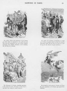 Humoristische und groteske Skizzen von Gustave Doré