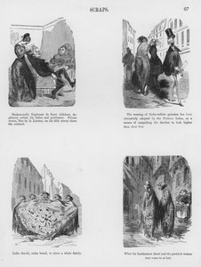 Humoristische und groteske Skizzen von Gustave Doré
