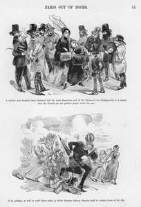 Humorvolle und groteske Skizzen von Gustave Doré
