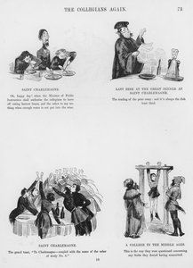 Humorvolle und groteske Skizzen von Gustave Doré