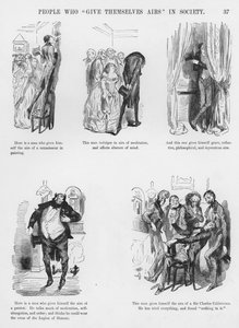 Humorvolle und groteske Skizzen von Gustave Doré
