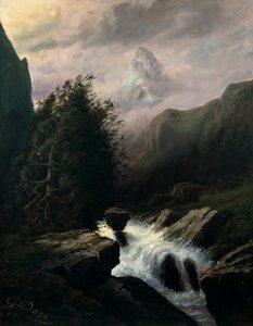 Sturm auf dem Cervin-Berg, 19. Jahrhundert von Gustave Dore