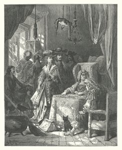 Die Fabeln von La Fontaine: Die Wahrsagerin von Gustave Dore