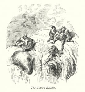 Die Befreiung des Riesen (Gravur)