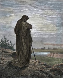 Der Prophet Amos Stich aus „Die Bibel“ von Gustave Doré (1832-1883)
