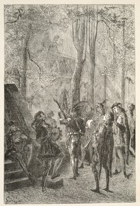 Die Freuden der Hochzeit von Sir Gareth, aus Geschichten der Tage von König Artus von Charles Henry Hanson, veröffentlicht 1898 von Gustave Dore