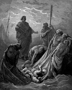 Der wunderbare Fischfang, 1866