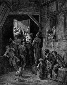 Werft ihn raus, Ratcliff von Gustave Doré von Gustave Dore